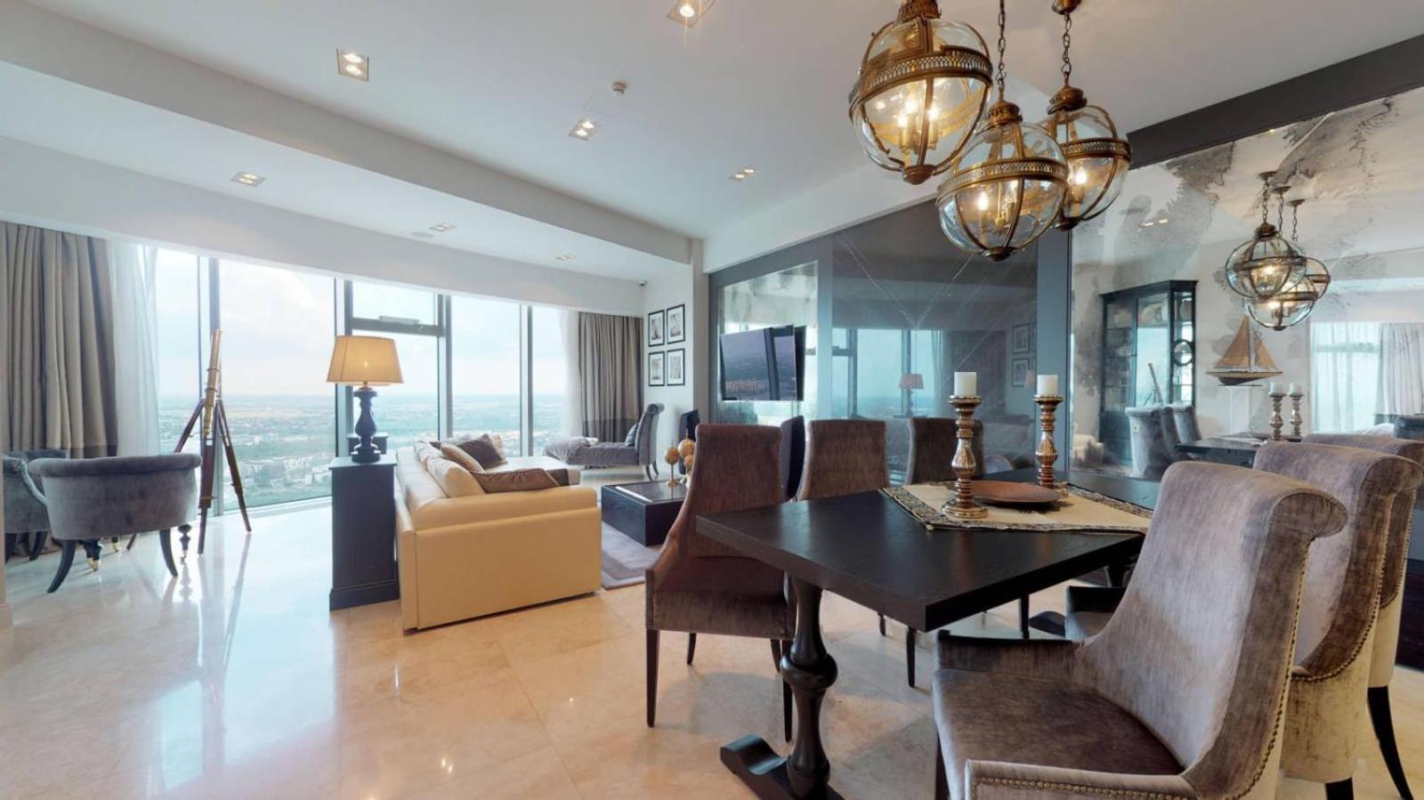 30Th+ Floor Apartments In Sky Tower 弗罗茨瓦夫 外观 照片