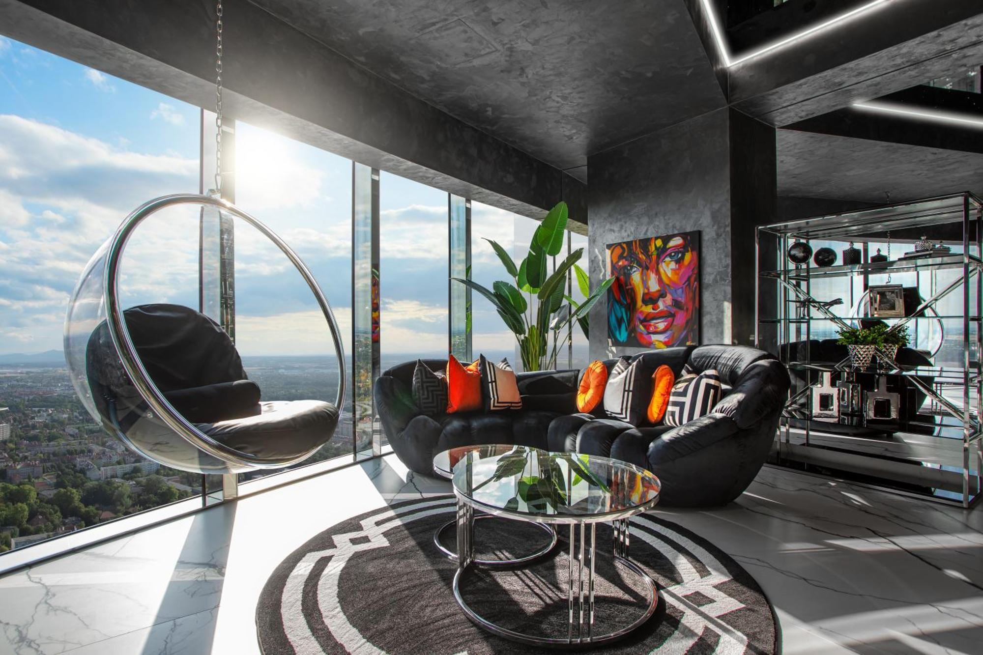 30Th+ Floor Apartments In Sky Tower 弗罗茨瓦夫 外观 照片