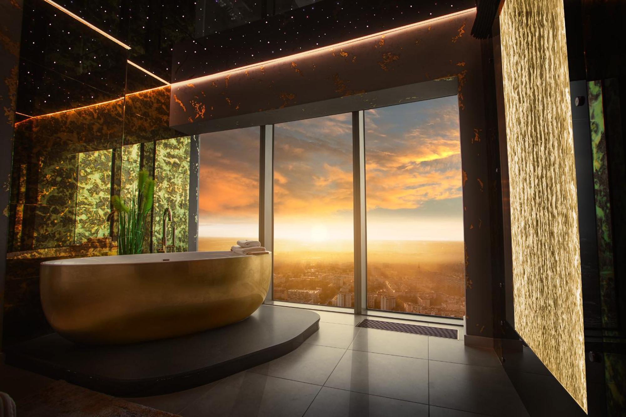 30Th+ Floor Apartments In Sky Tower 弗罗茨瓦夫 外观 照片