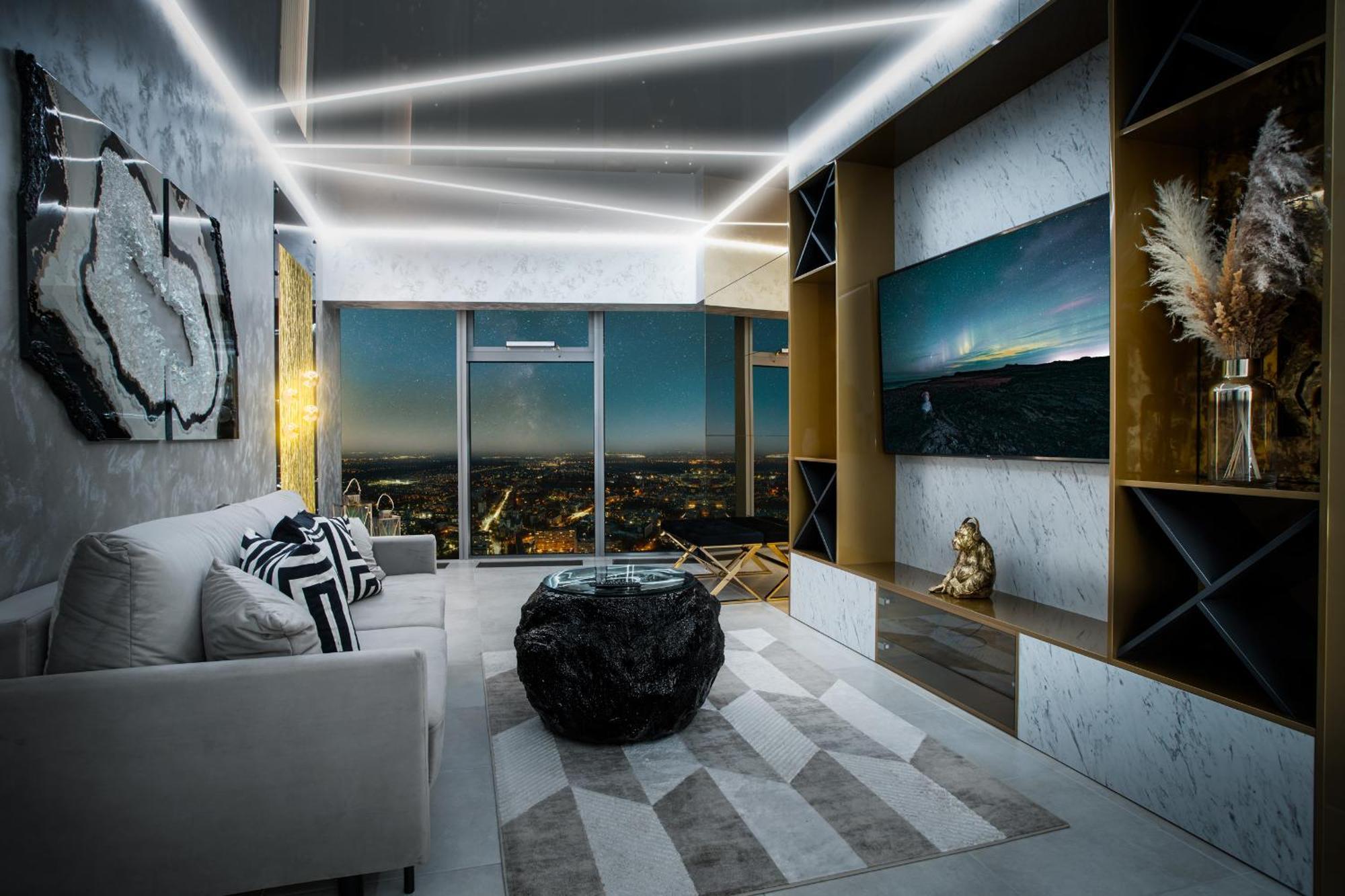 30Th+ Floor Apartments In Sky Tower 弗罗茨瓦夫 外观 照片