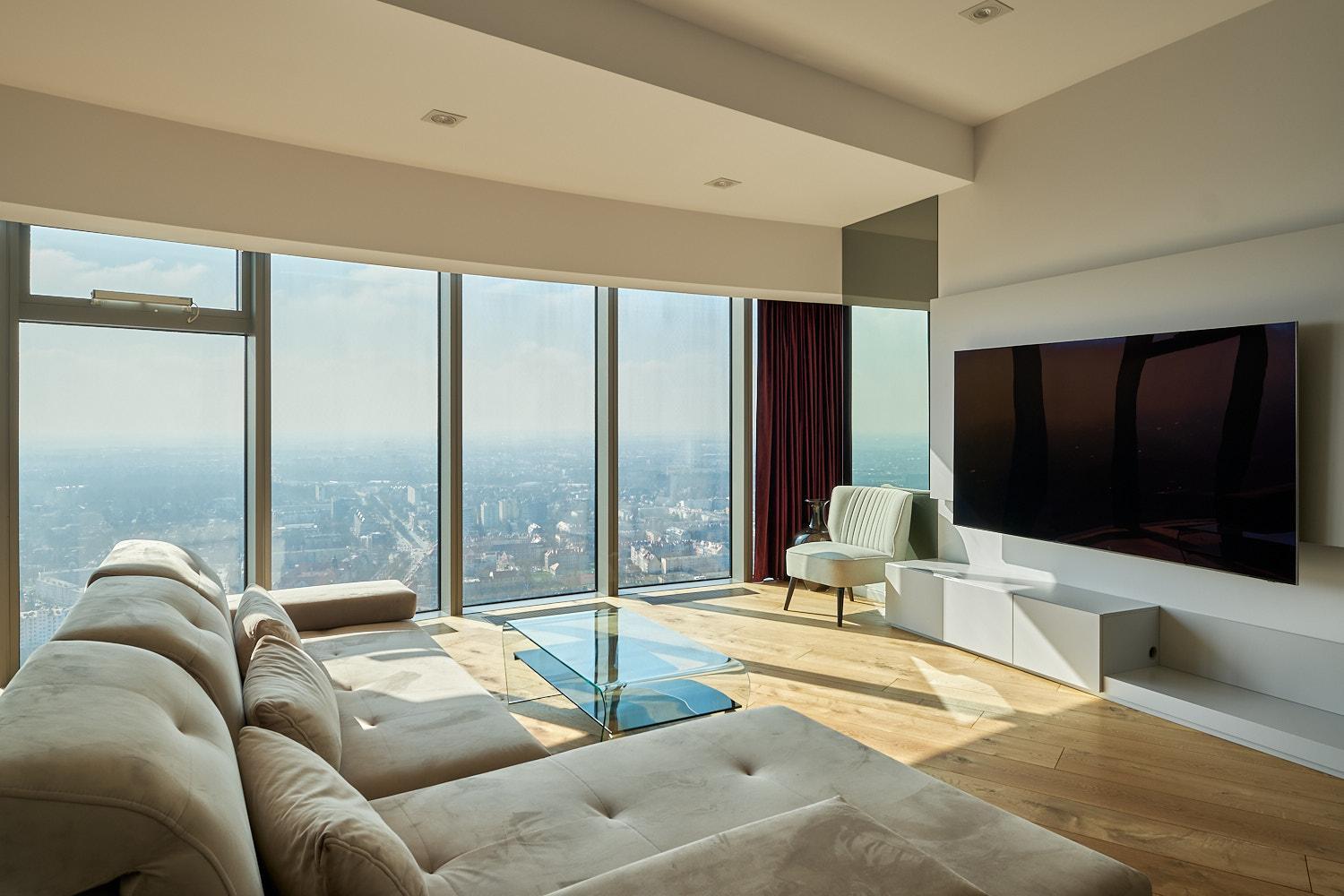 30Th+ Floor Apartments In Sky Tower 弗罗茨瓦夫 外观 照片